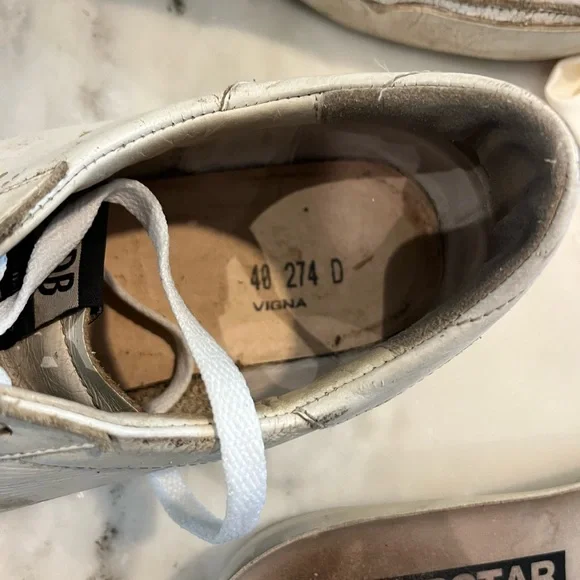Authentic Golden Goose Sneakers Size 40 - Picture 7 of 7